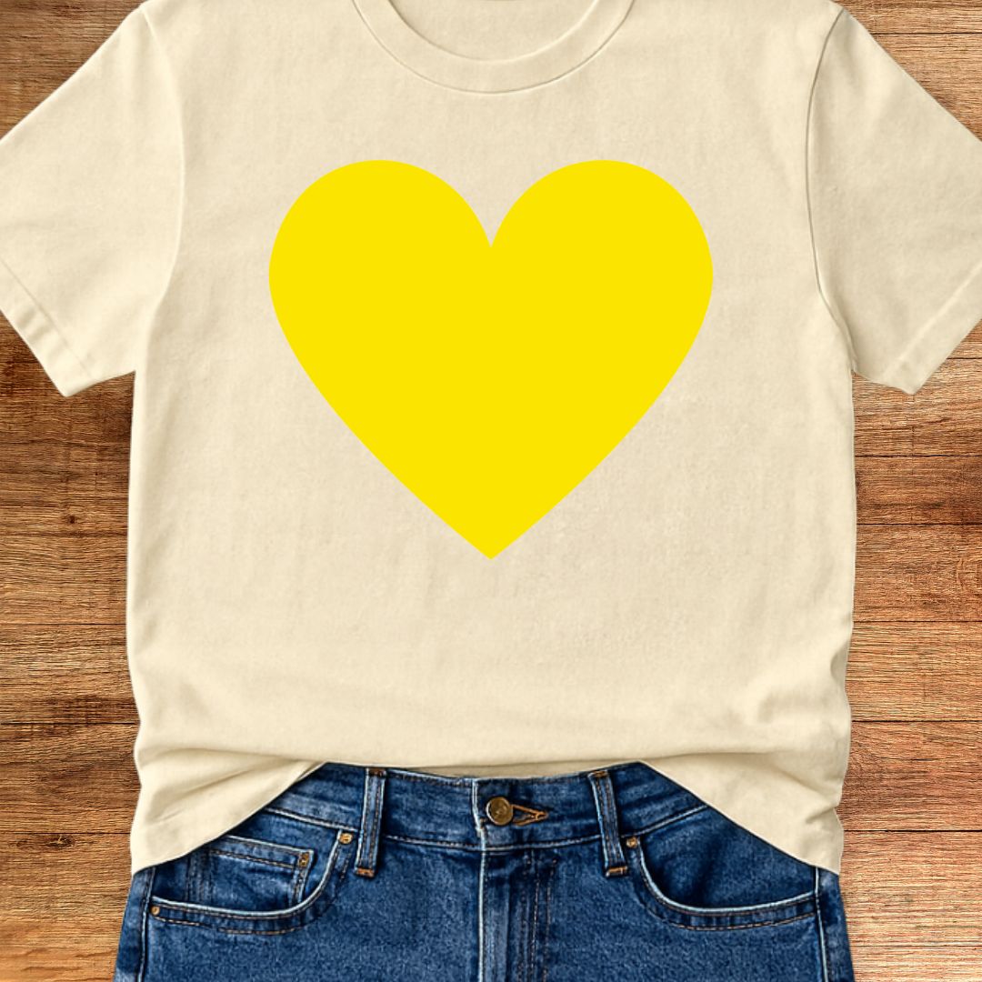Plain Heart Teacher T-Shirt