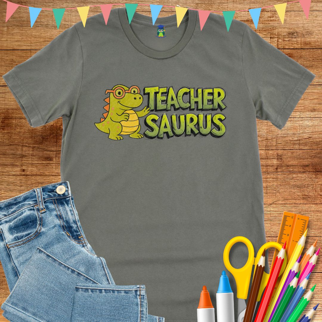 Teachersaurus Teacher T-Shirt