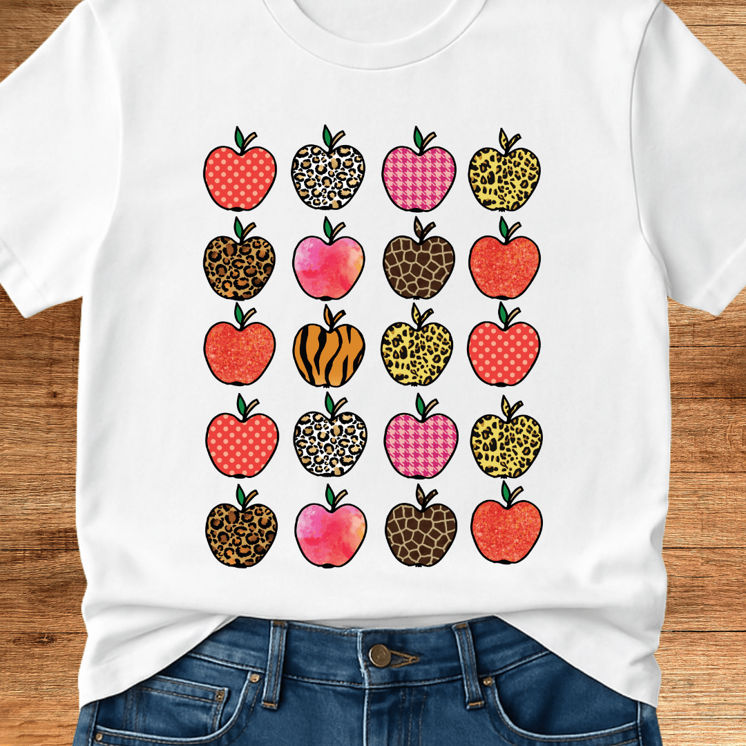 Apples Teacher T-Shirt - teachngear