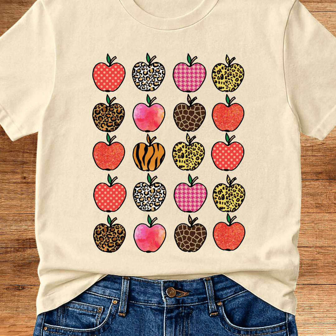 Apples Teacher T-Shirt - teachngear