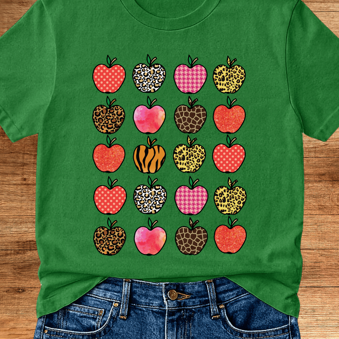 Apples Teacher T-Shirt - teachngear
