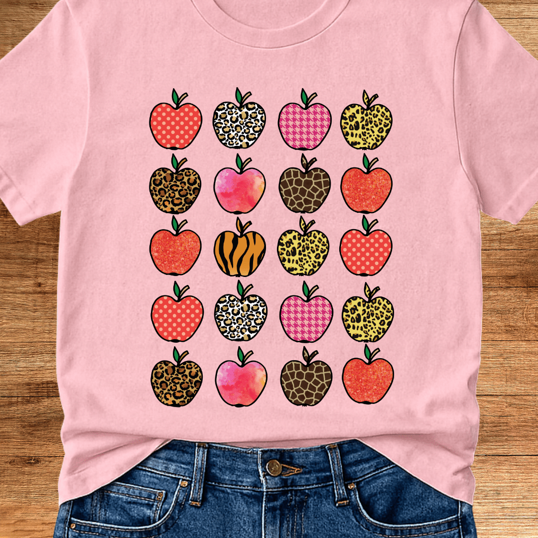 Apples Teacher T-Shirt - teachngear