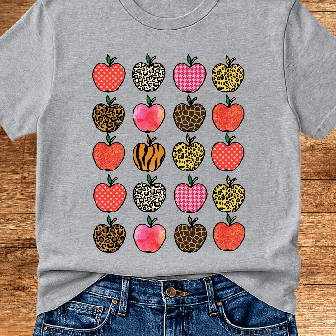 Apples Teacher T-Shirt - teachngear