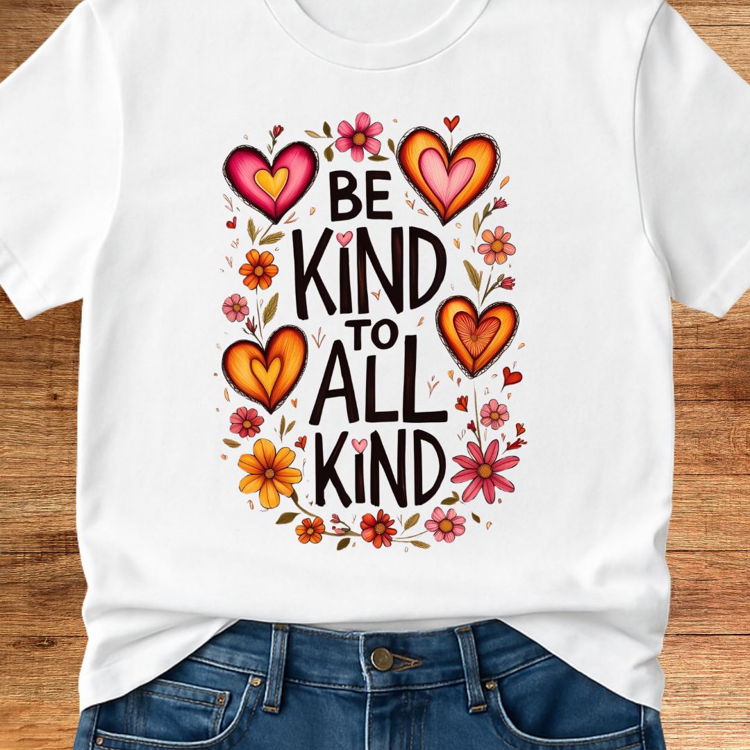 Be Kind to all Kind Teacher T-Shirt - teachngear