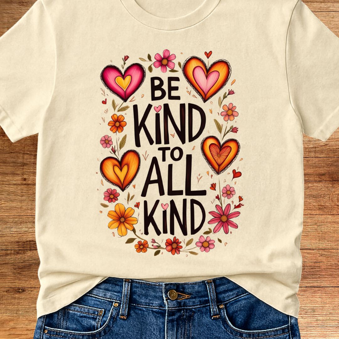 Be Kind to all Kind Teacher T-Shirt - teachngear