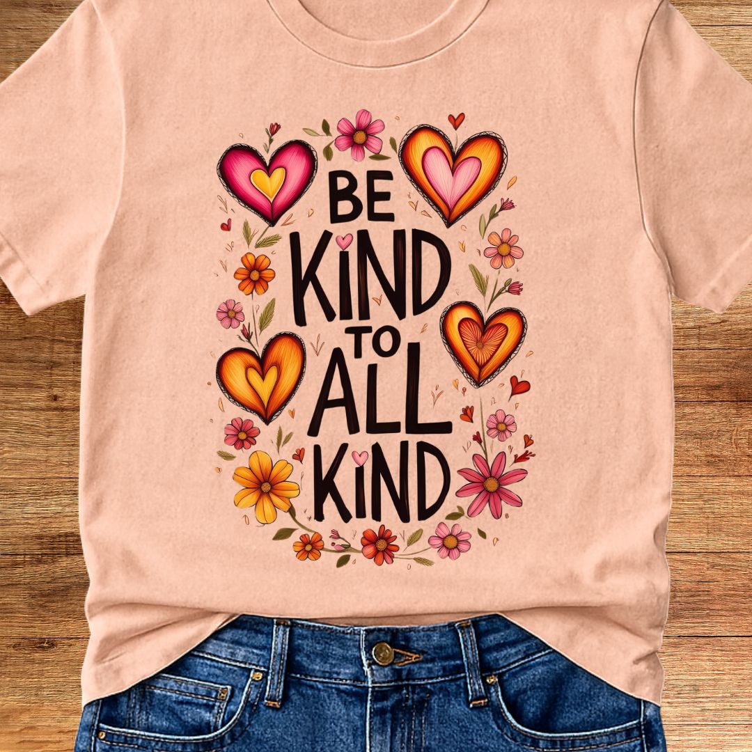 Be Kind to all Kind Teacher T-Shirt - teachngear