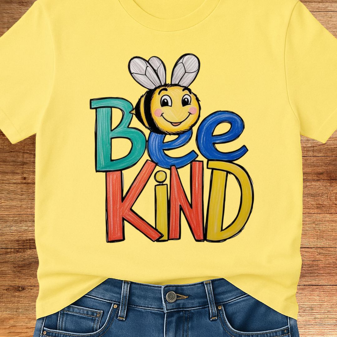 Bee Kind Teacher T-Shirt - teachngear