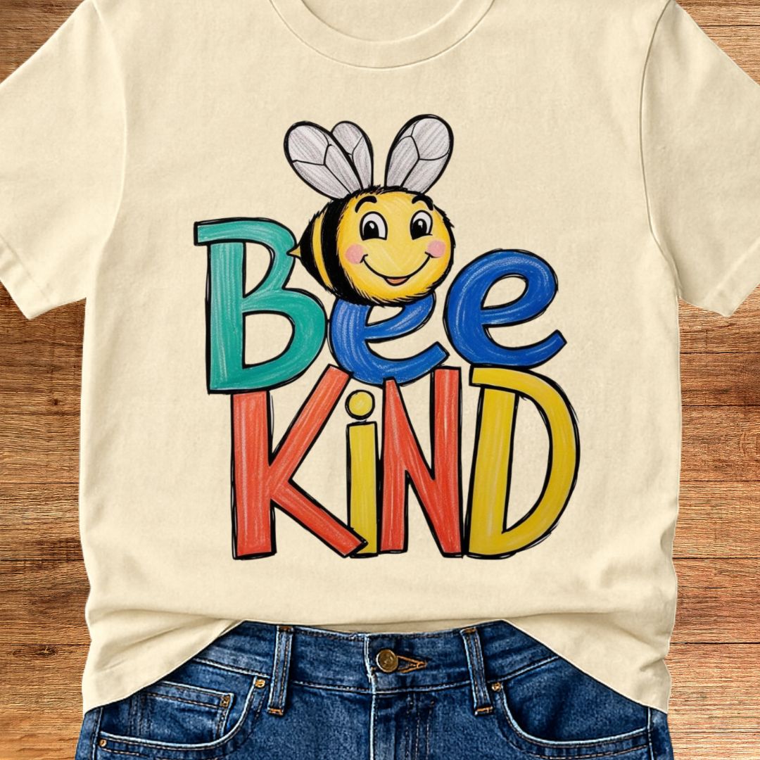 Bee Kind Teacher T-Shirt - teachngear