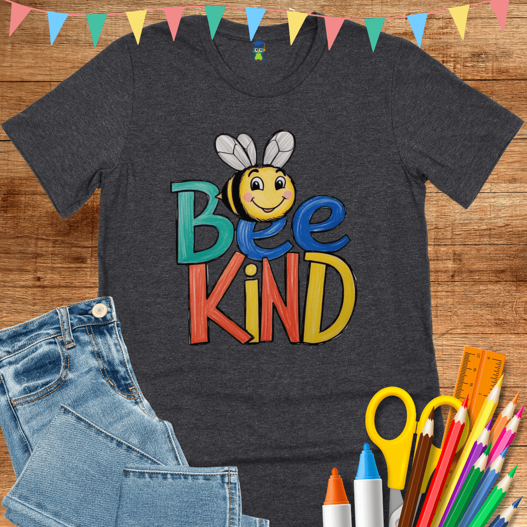 Bee Kind Teacher T-Shirt - teachngear