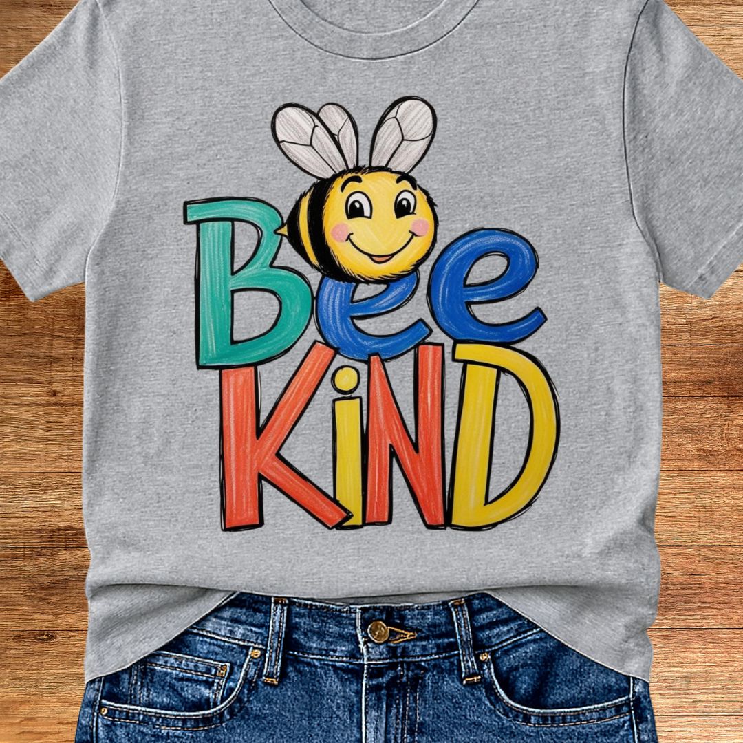 Bee Kind Teacher T-Shirt - teachngear