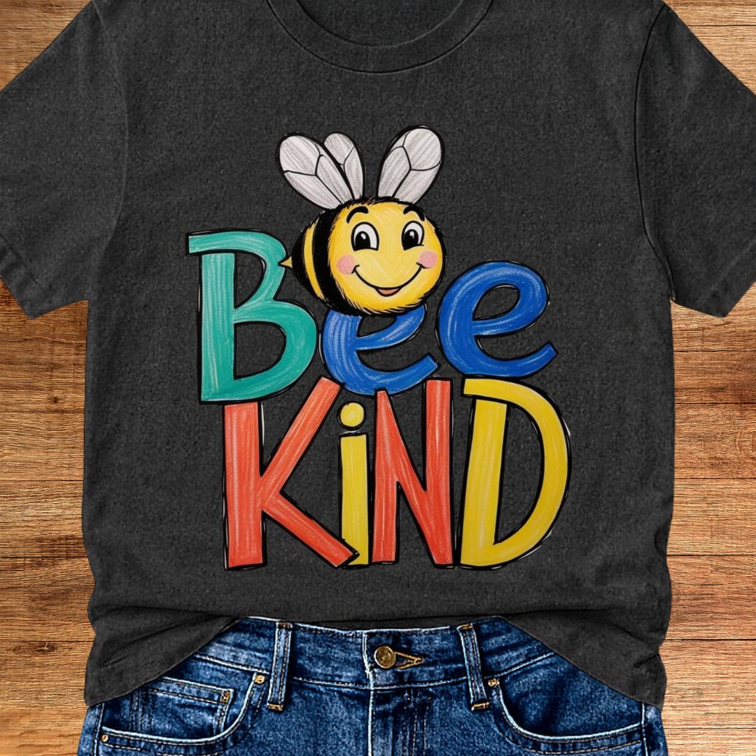 Bee Kind Teacher T-Shirt - teachngear