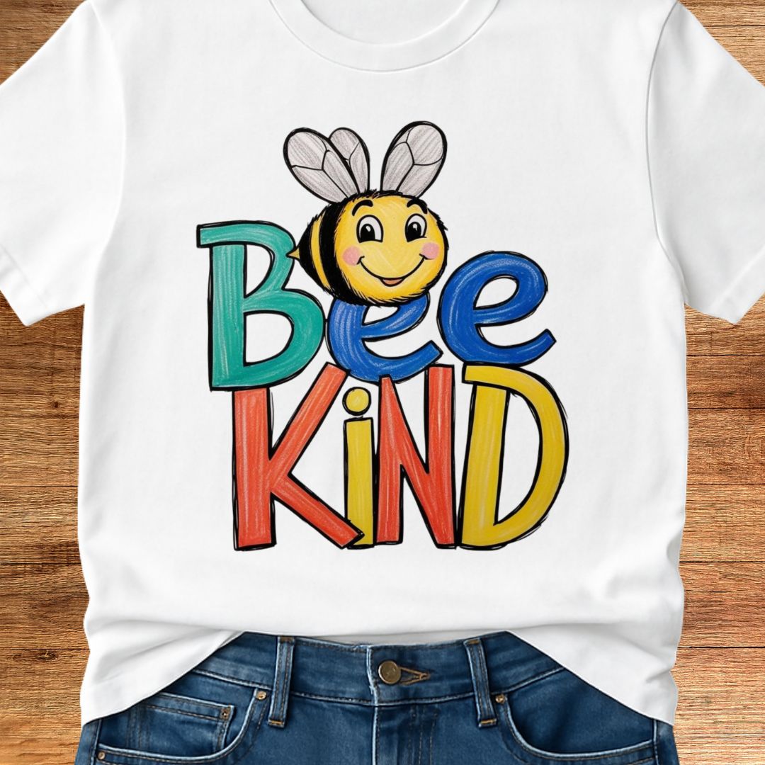 Bee Kind Teacher T-Shirt - teachngear