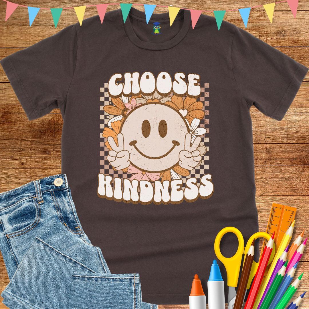 Choose Kindness Teacher T-Shirt - teachngear