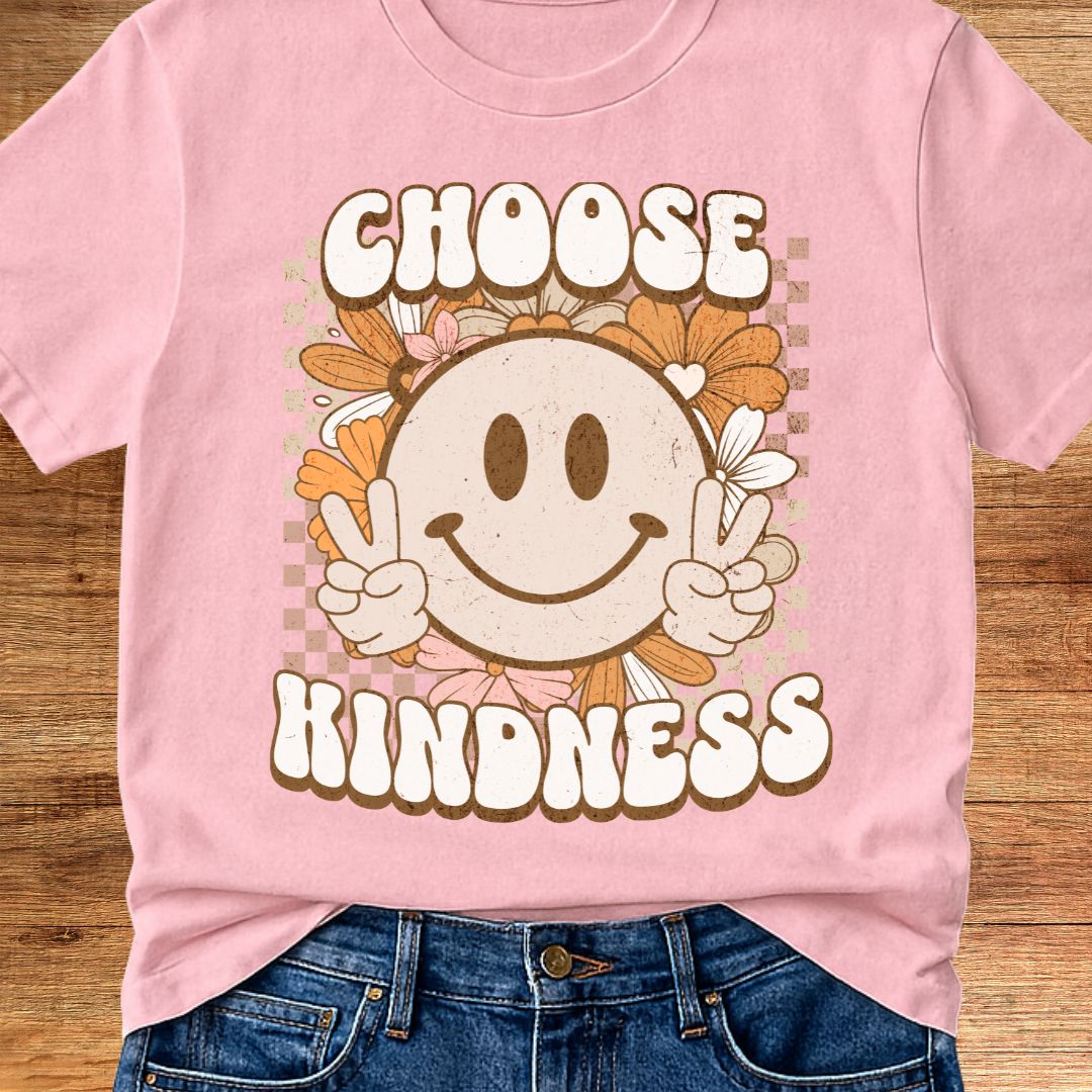Choose Kindness Teacher T-Shirt - teachngear