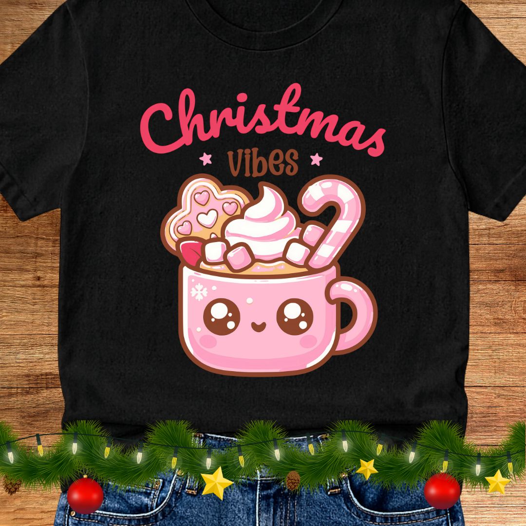 Christmas Vibes Teacher Shirt - teachngear