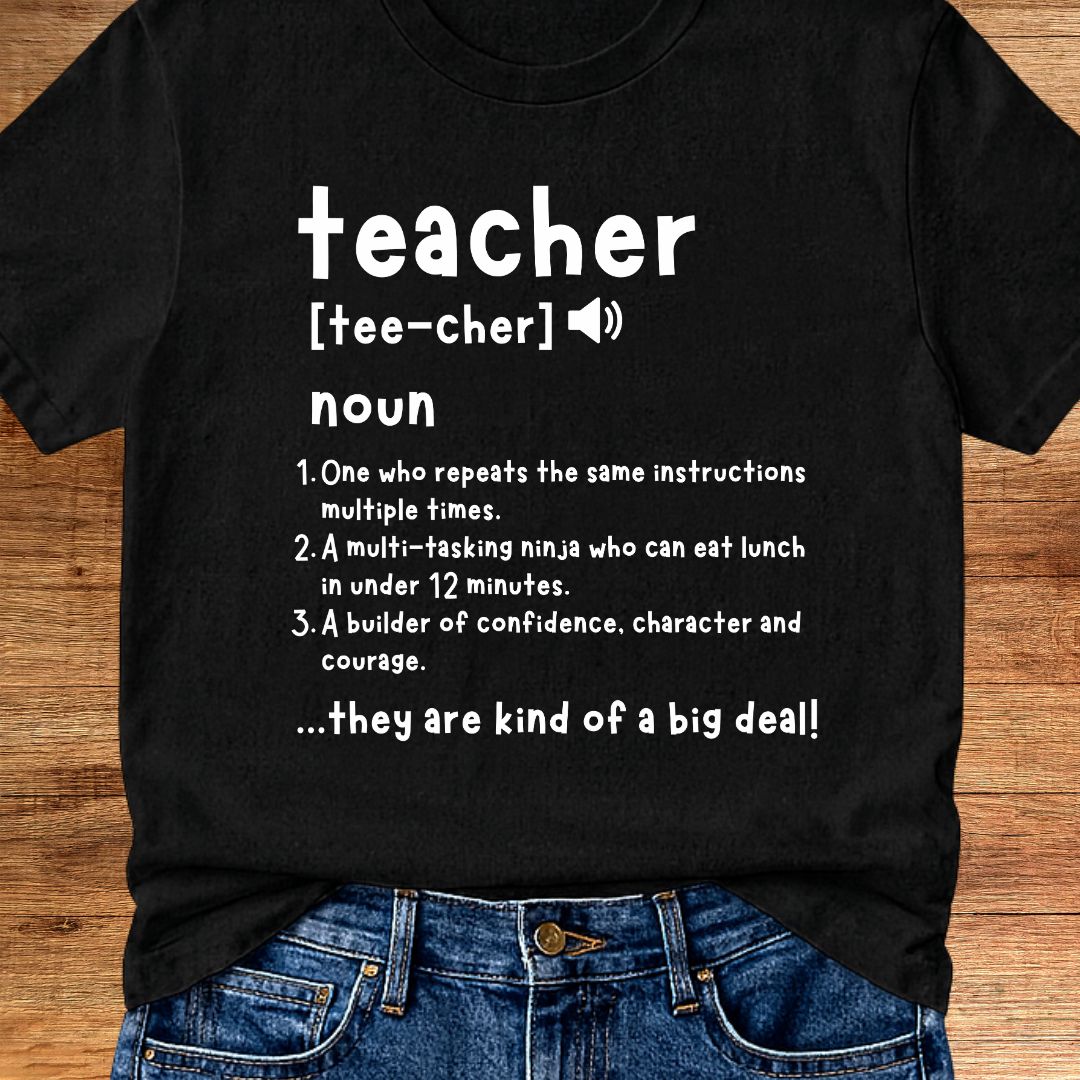 Dictionary Teacher T-Shirt - teachngear