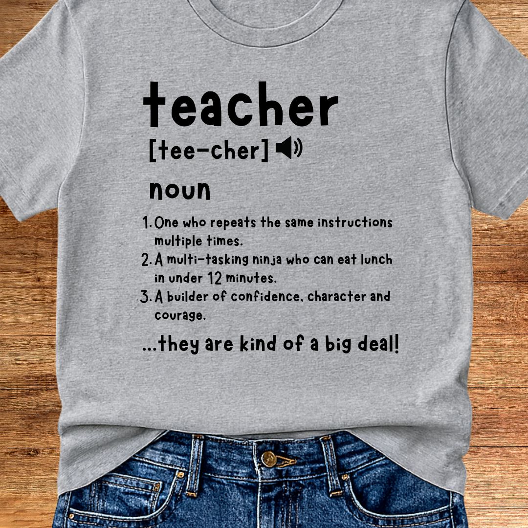 Dictionary Teacher T-Shirt - teachngear