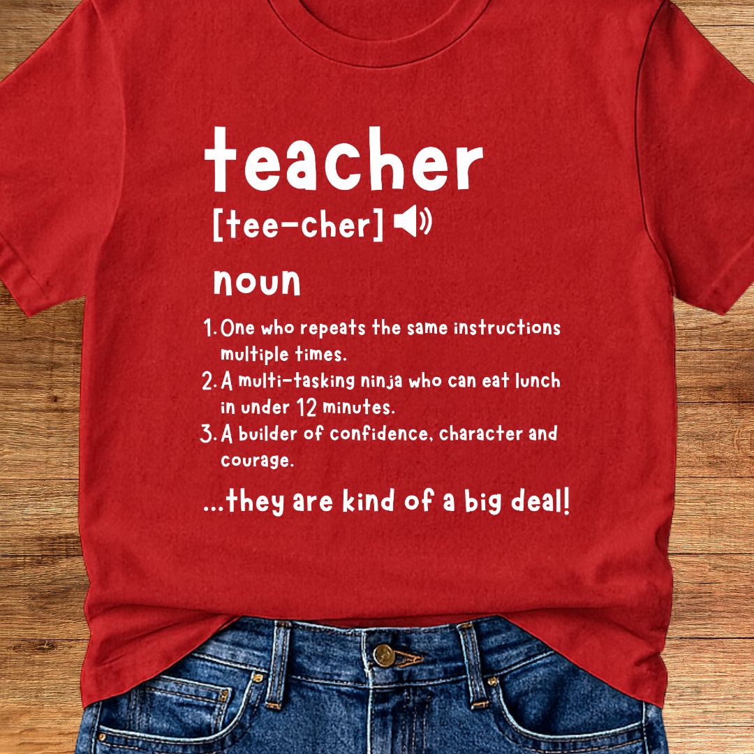 Dictionary Teacher T-Shirt - teachngear