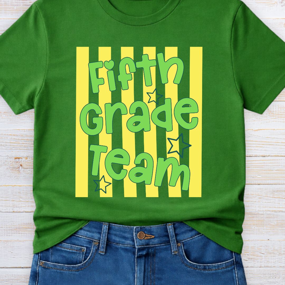 Fifth Grade Team Teacher T-Shirt - teachngear