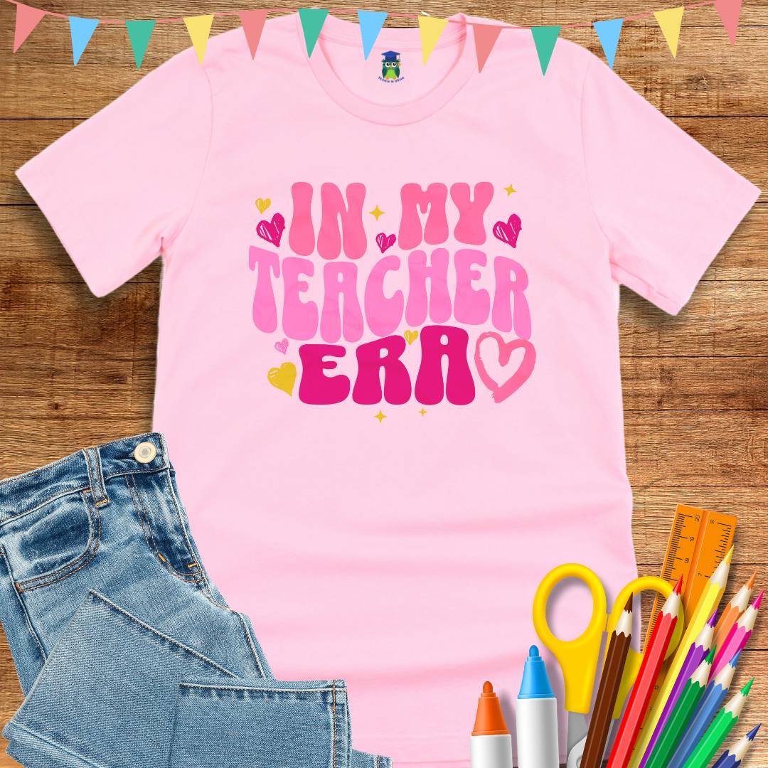 In My Teacher Era Teacher T-Shirt - teachngear