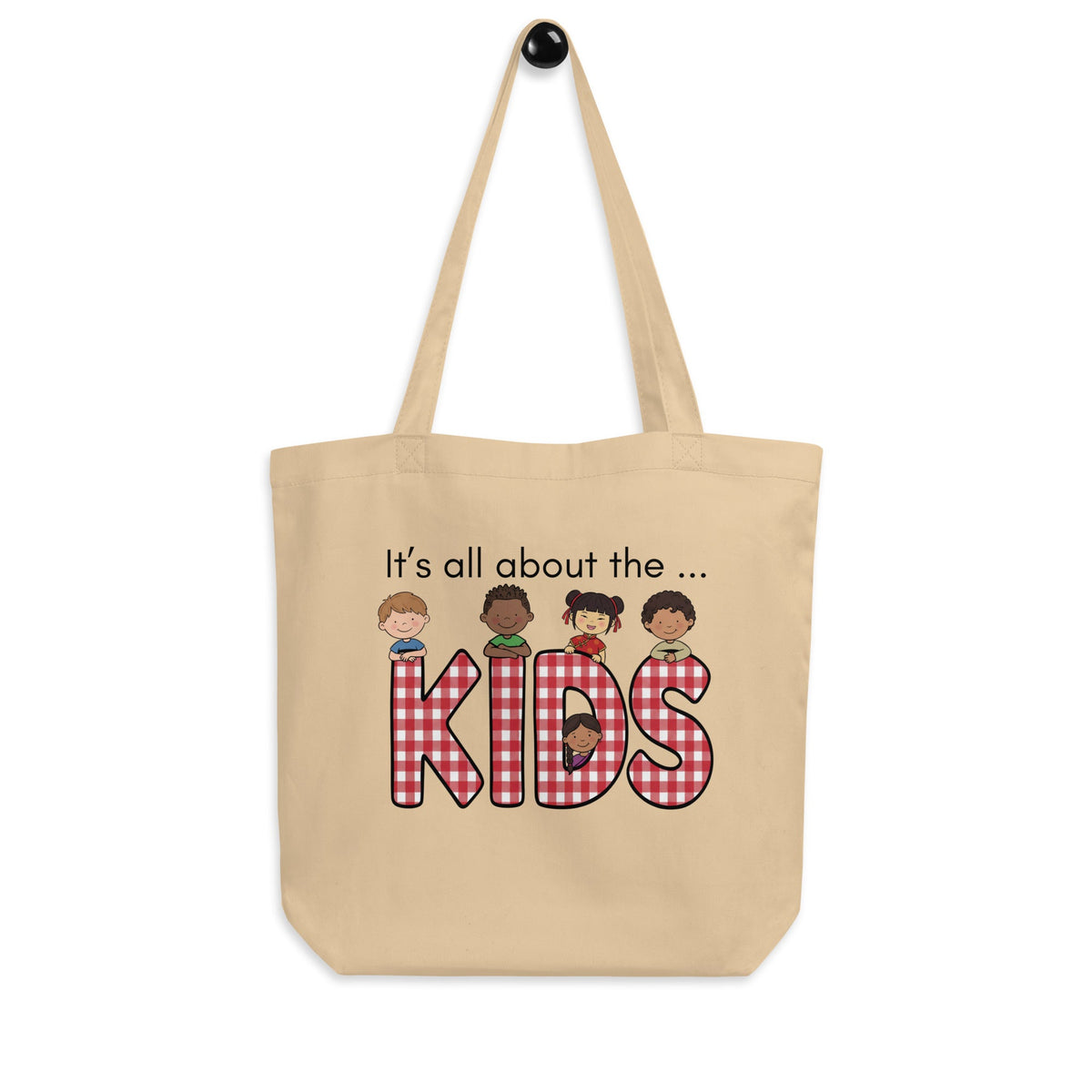 It's all About the Kids Cotton Eco Teacher Tote - teachngear