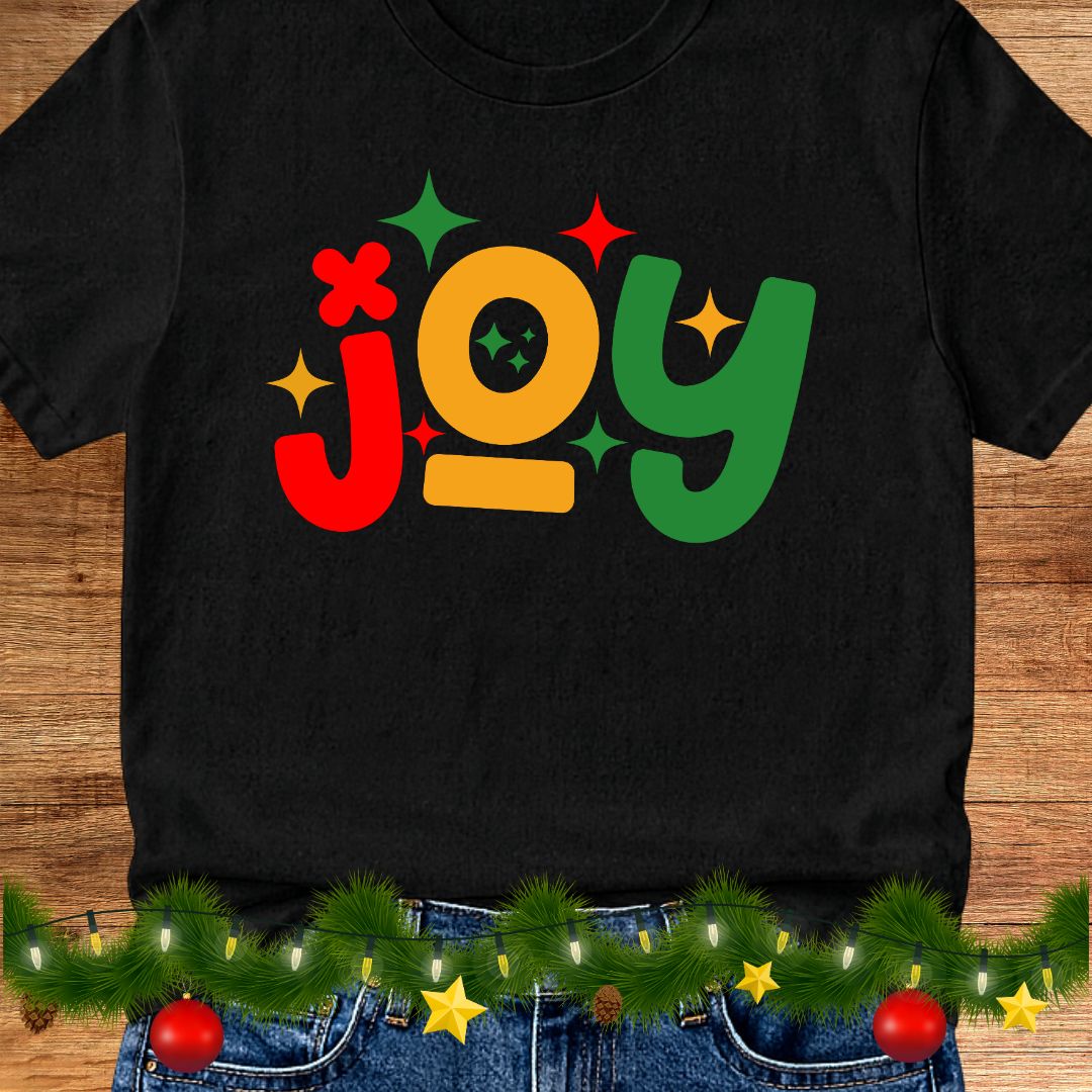 Joy Christmas Teacher Shirt - teachngear