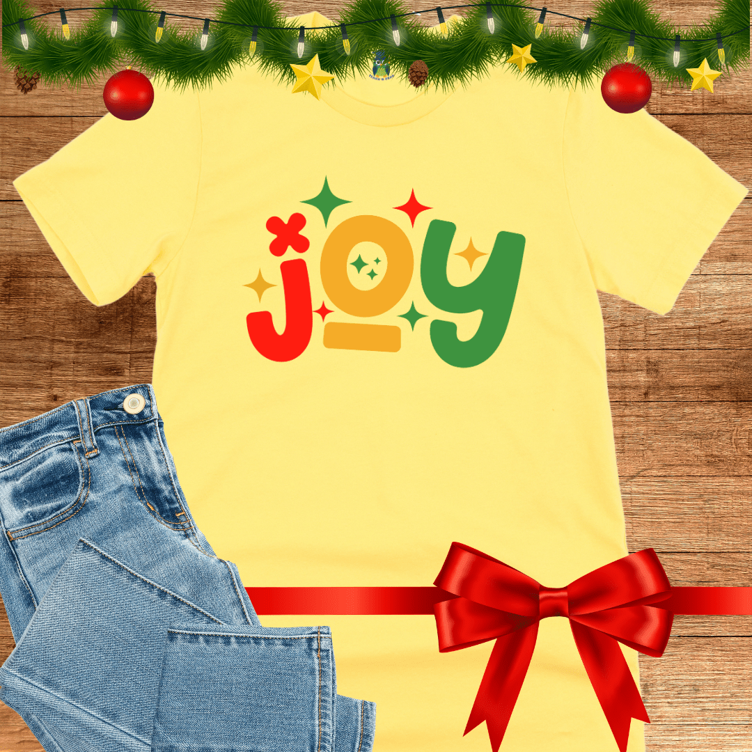 Joy Christmas Teacher Shirt - teachngear