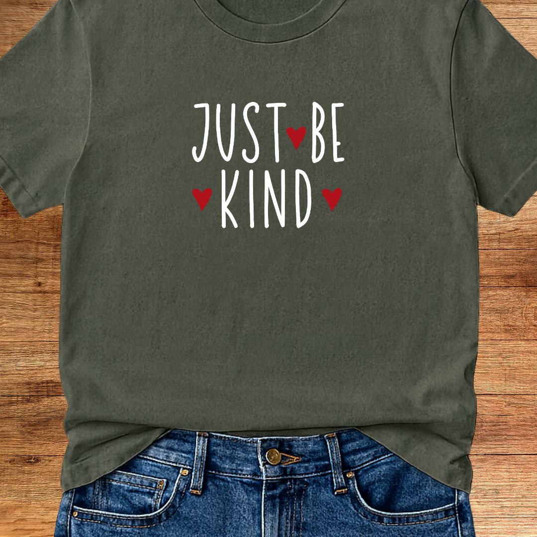 Just Be Kind Teacher T-Shirt - teachngear