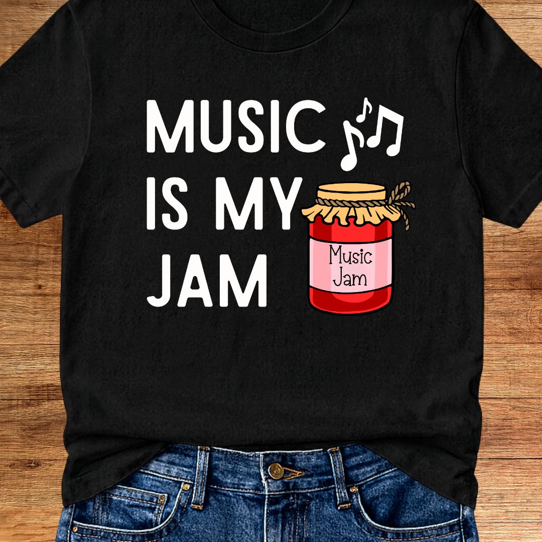 Music is my Jam Teacher T-Shirt - teachngear