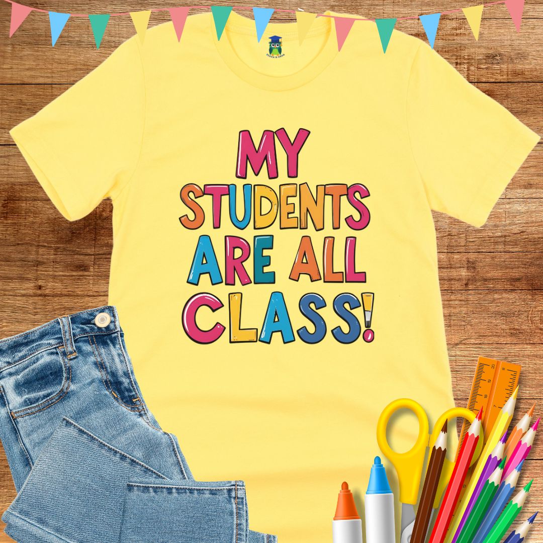 My Students are All Class Teacher T-Shirt - teachngear