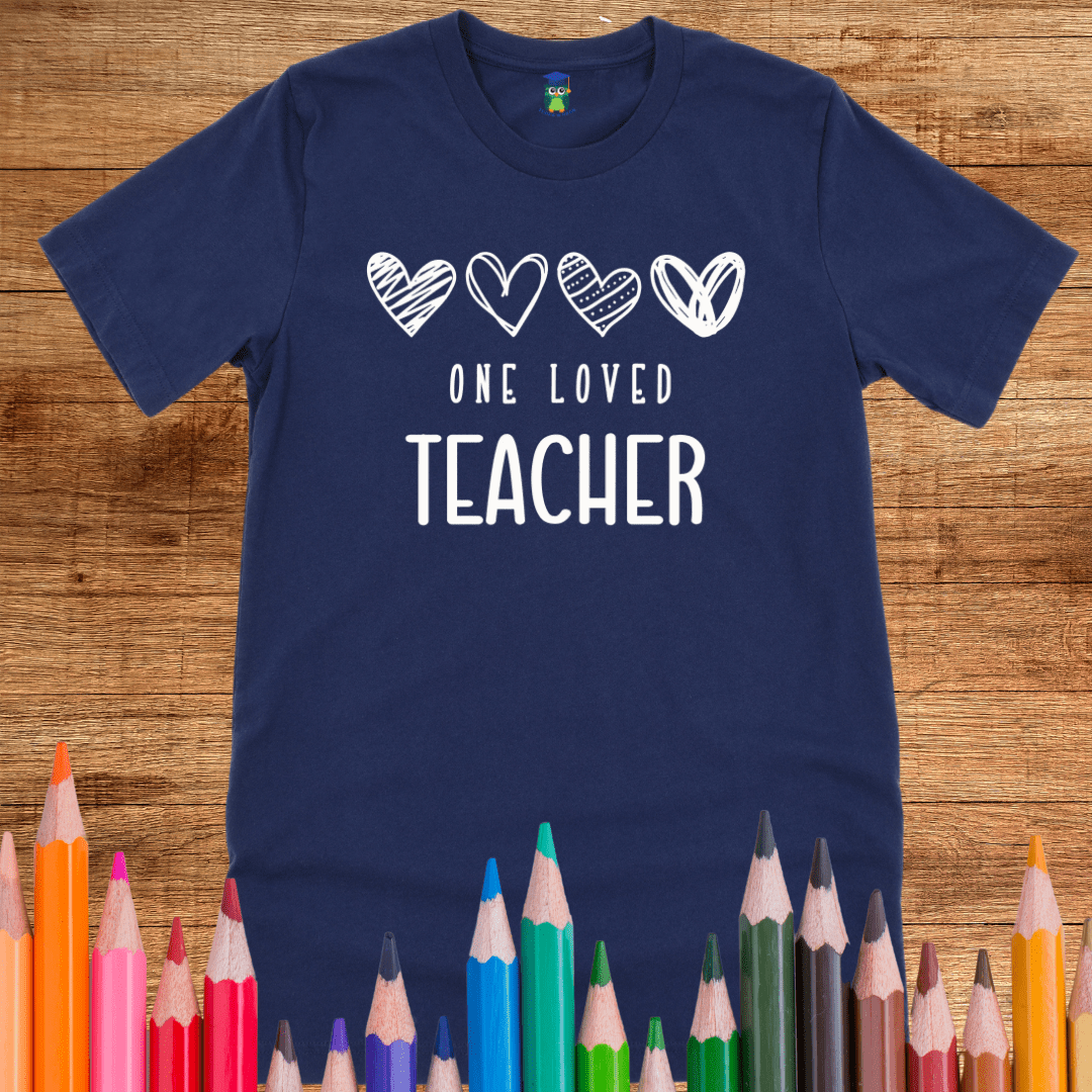 One Loved Teacher T-Shirt - teachngear
