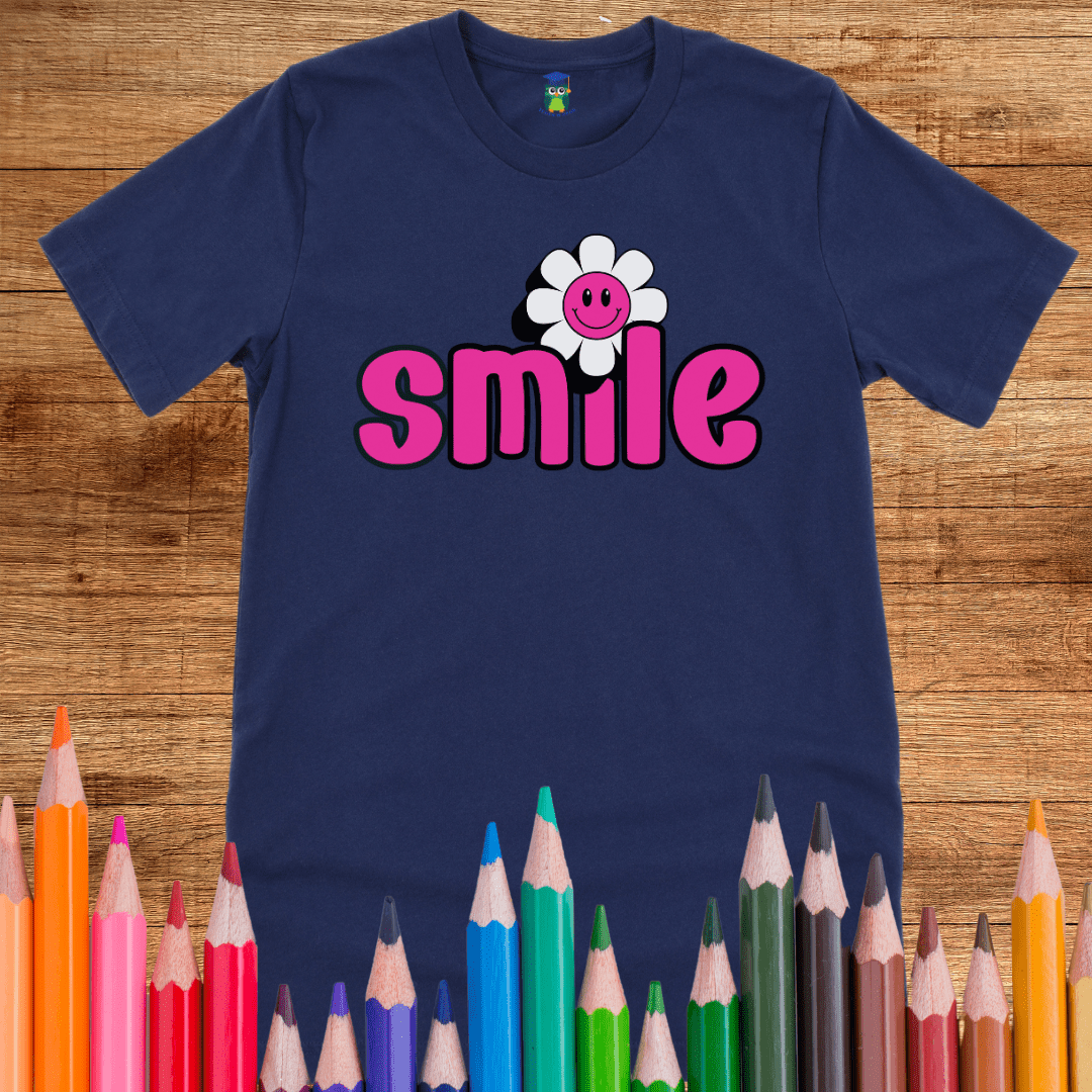 Smile Teacher Shirt - teachngear