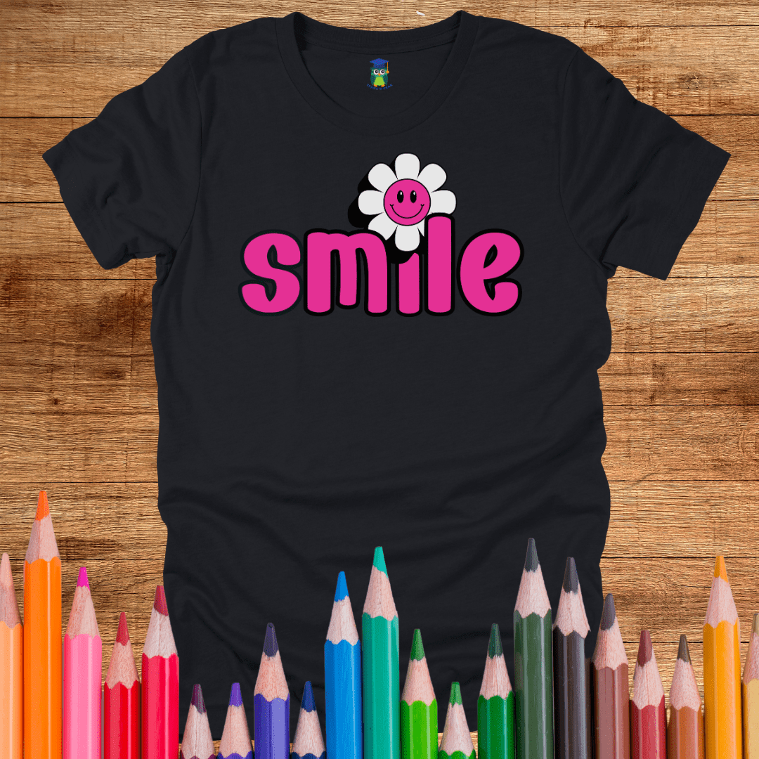 Smile Teacher Shirt - teachngear