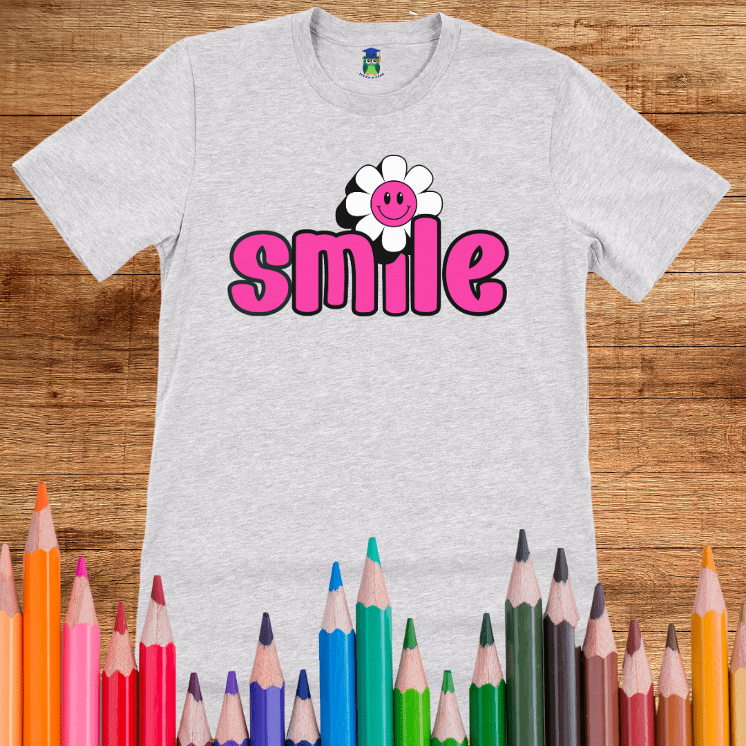 Smile Teacher Shirt - teachngear