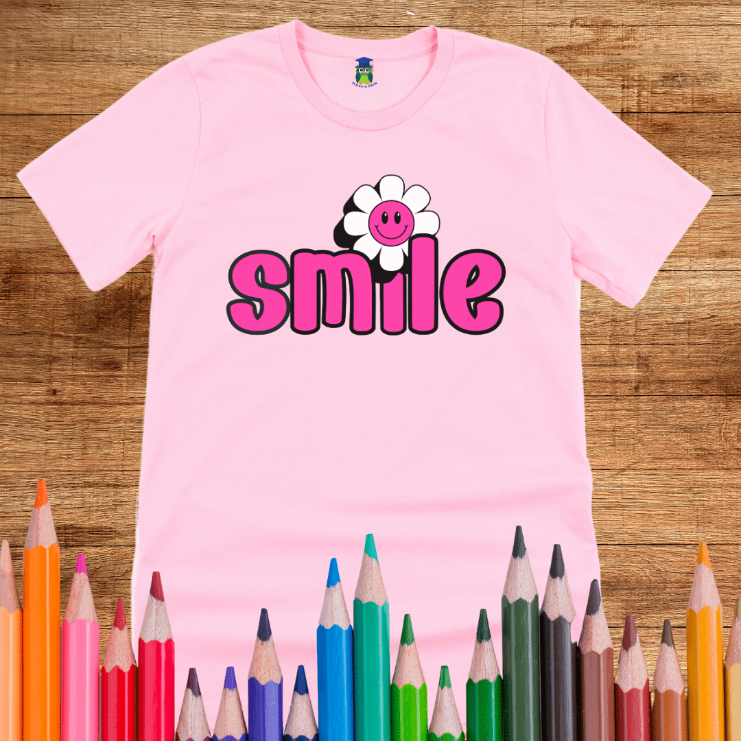 Smile Teacher Shirt - teachngear