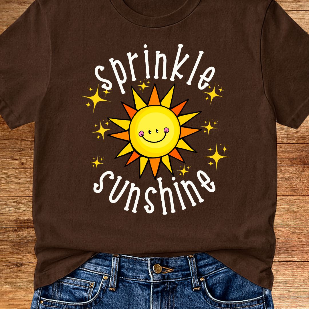 Sprinkle Sunshine 2 Teacher T-Shirt - teachngear