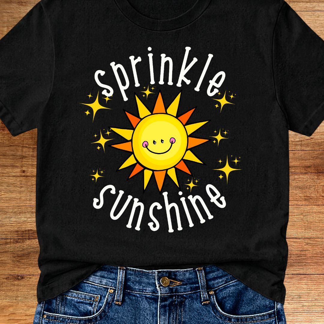 Sprinkle Sunshine 2 Teacher T-Shirt - teachngear