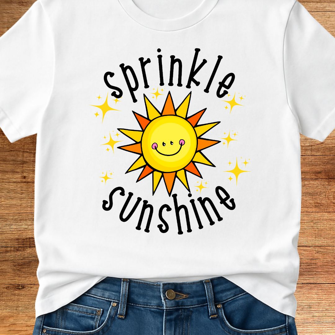 Sprinkle Sunshine 2 Teacher T-Shirt - teachngear