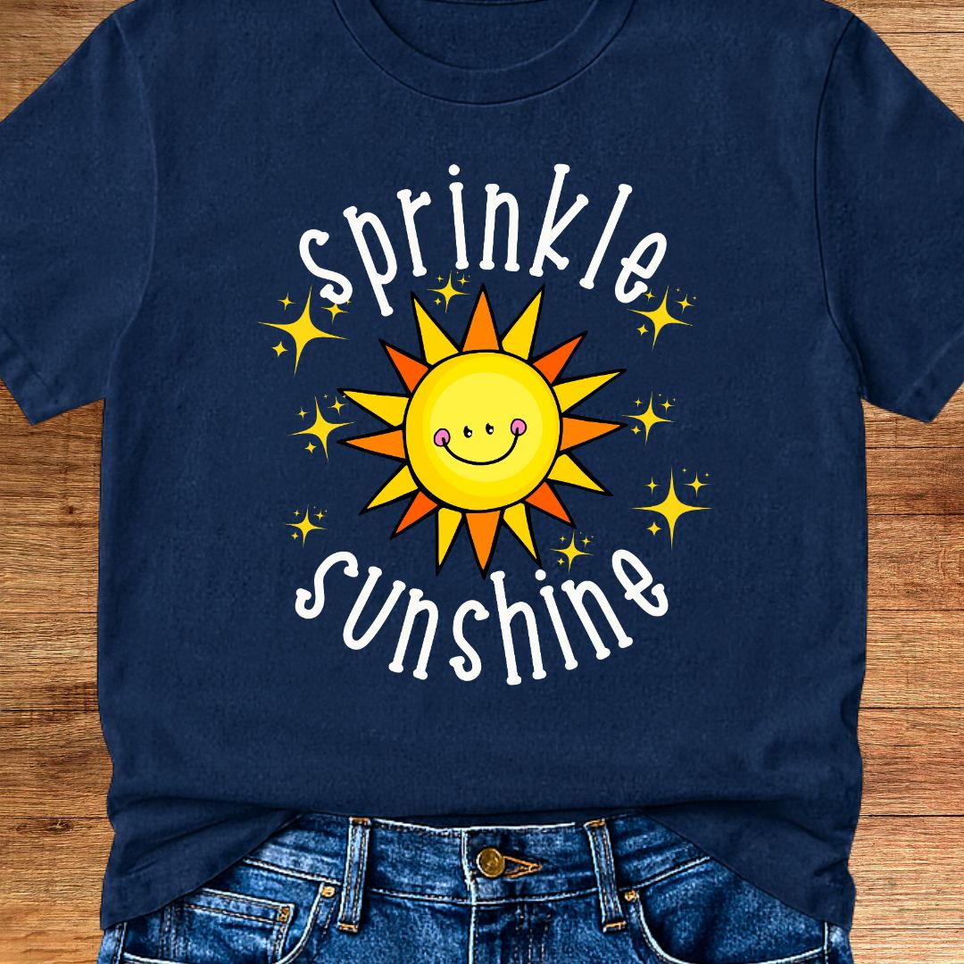 Sprinkle Sunshine 2 Teacher T-Shirt - teachngear