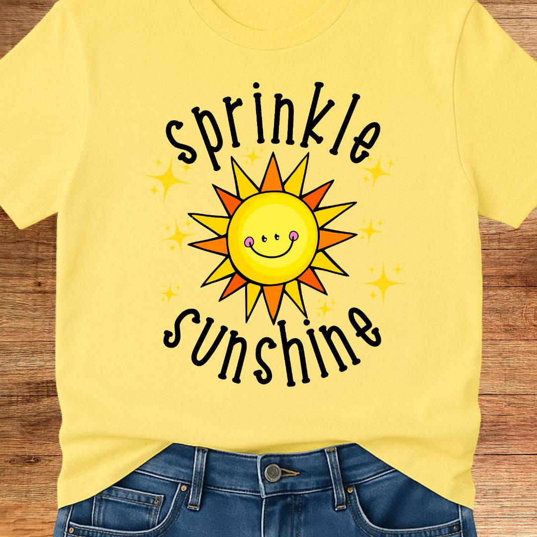 Sprinkle Sunshine 2 Teacher T-Shirt - teachngear