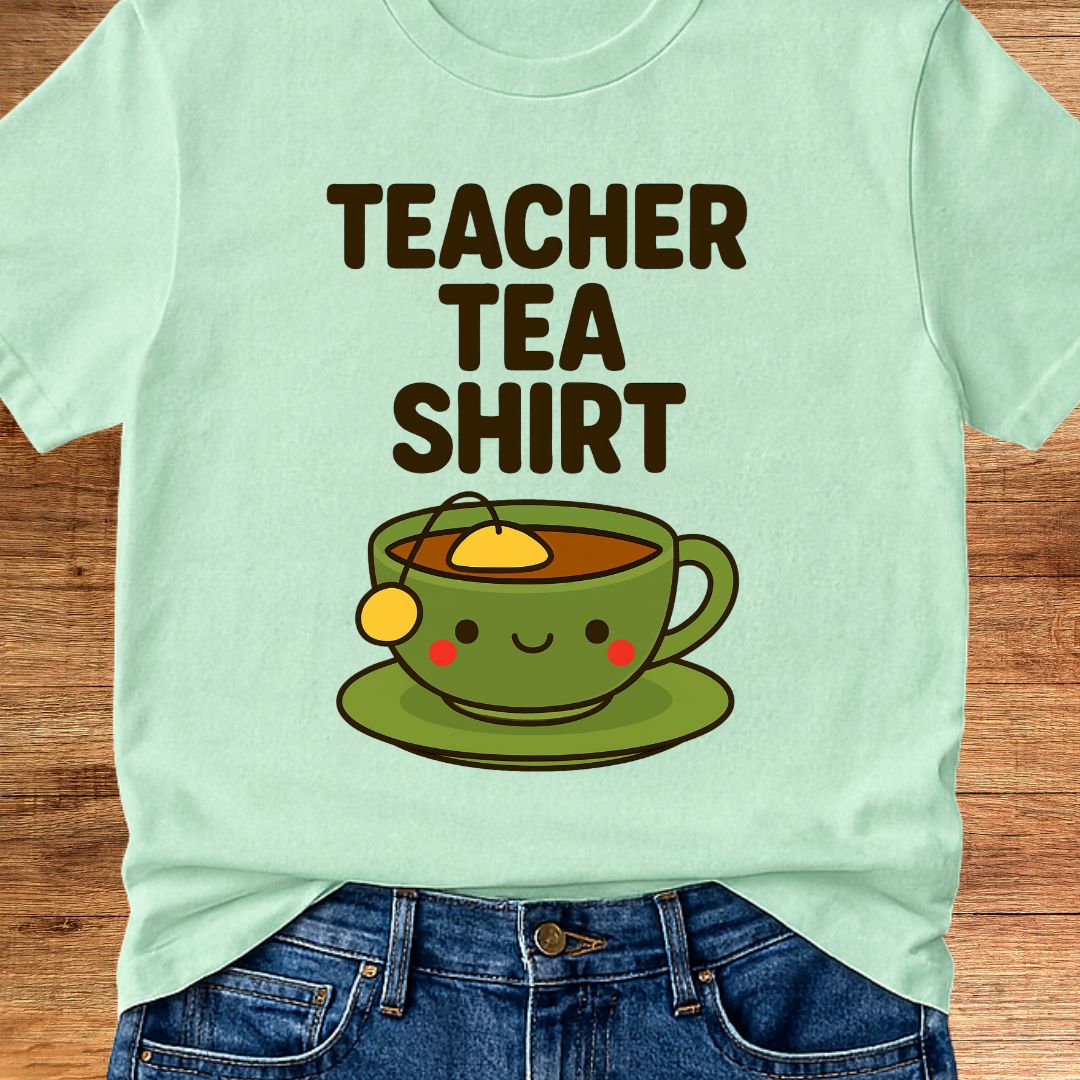 Tea Shirt Teacher T-Shirt - teachngear