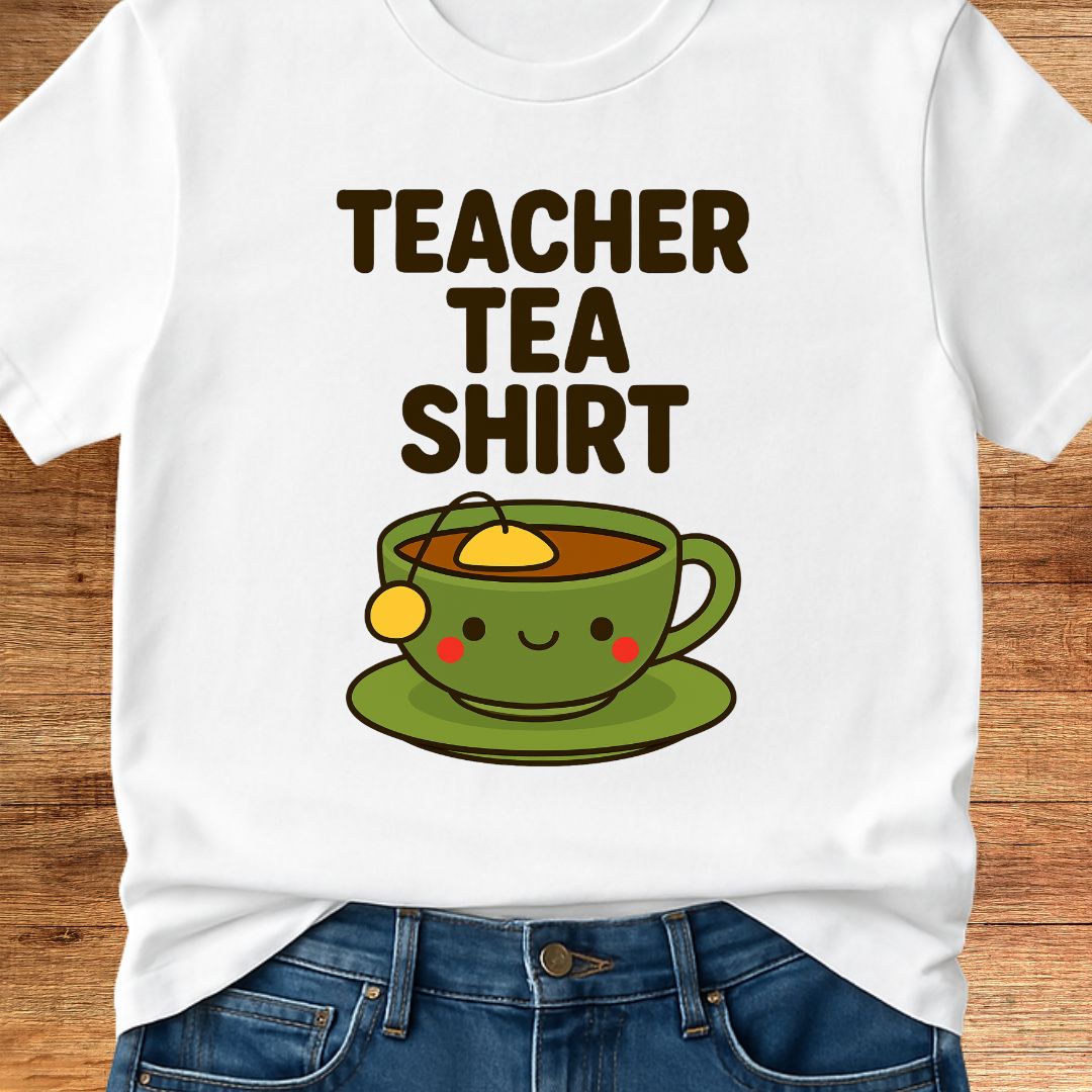 Tea Shirt Teacher T-Shirt - teachngear