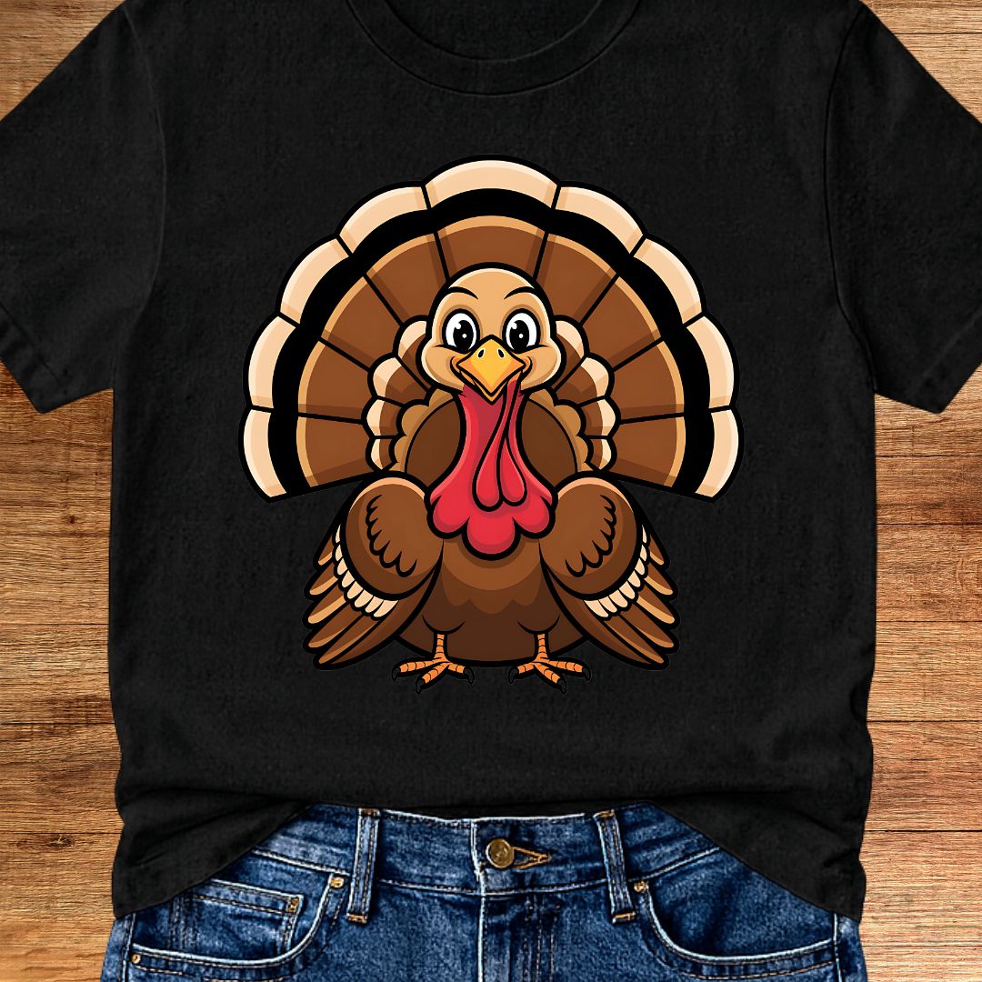 Thanksgiving Turkey Teacher Shirt - teachngear
