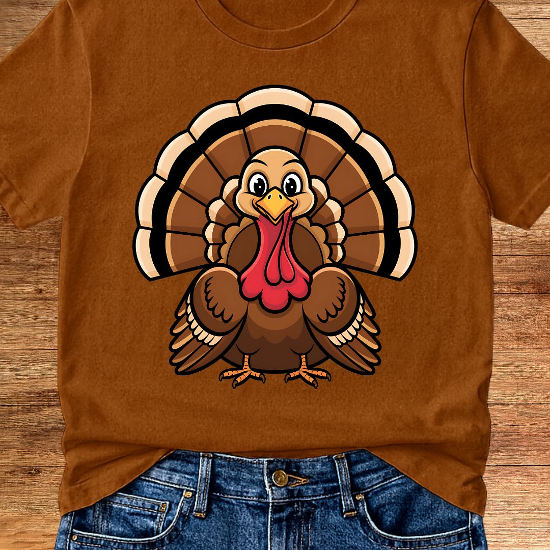 Thanksgiving Turkey Teacher Shirt - teachngear