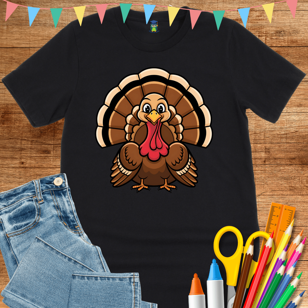Thanksgiving Turkey Teacher Shirt - teachngear
