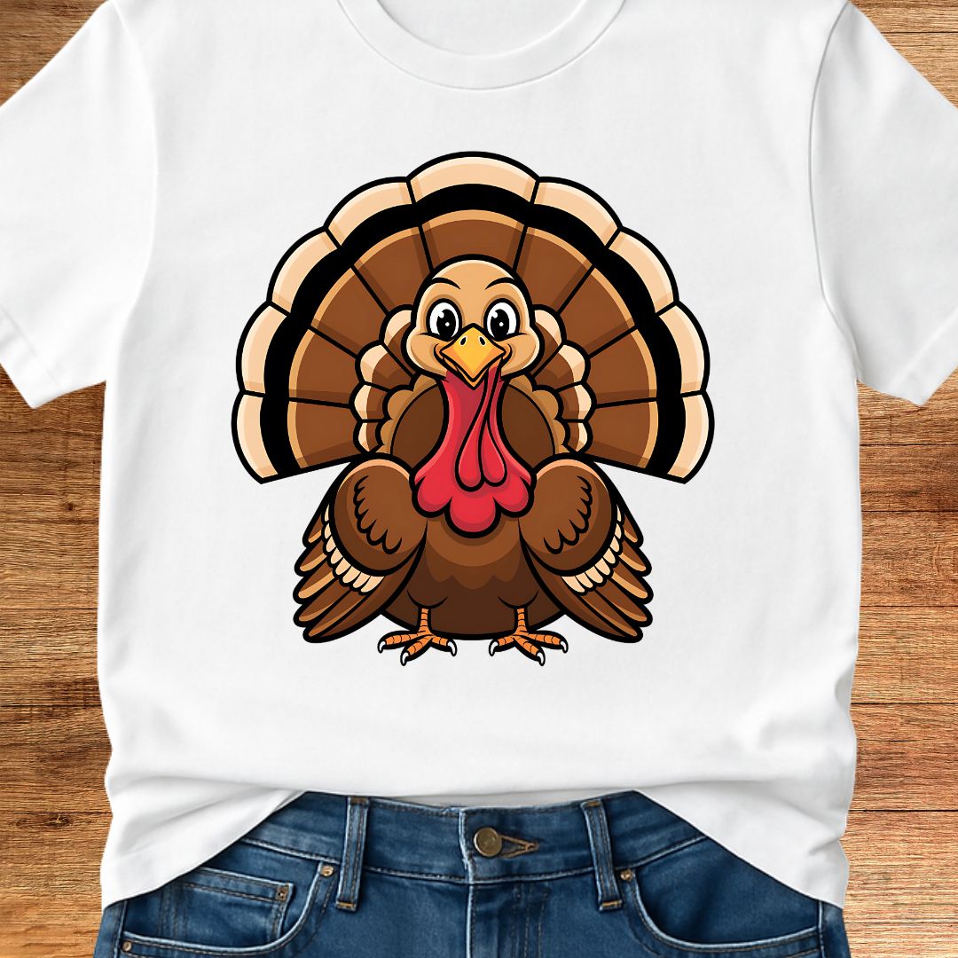 Thanksgiving Turkey Teacher Shirt - teachngear
