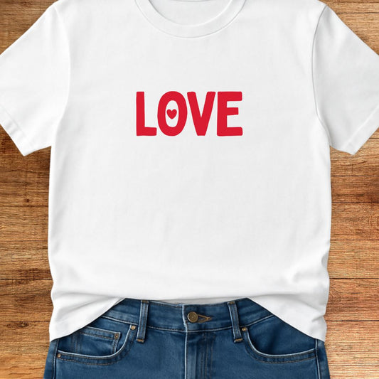 Valentines LOVE Teacher T-Shirt - teachngear