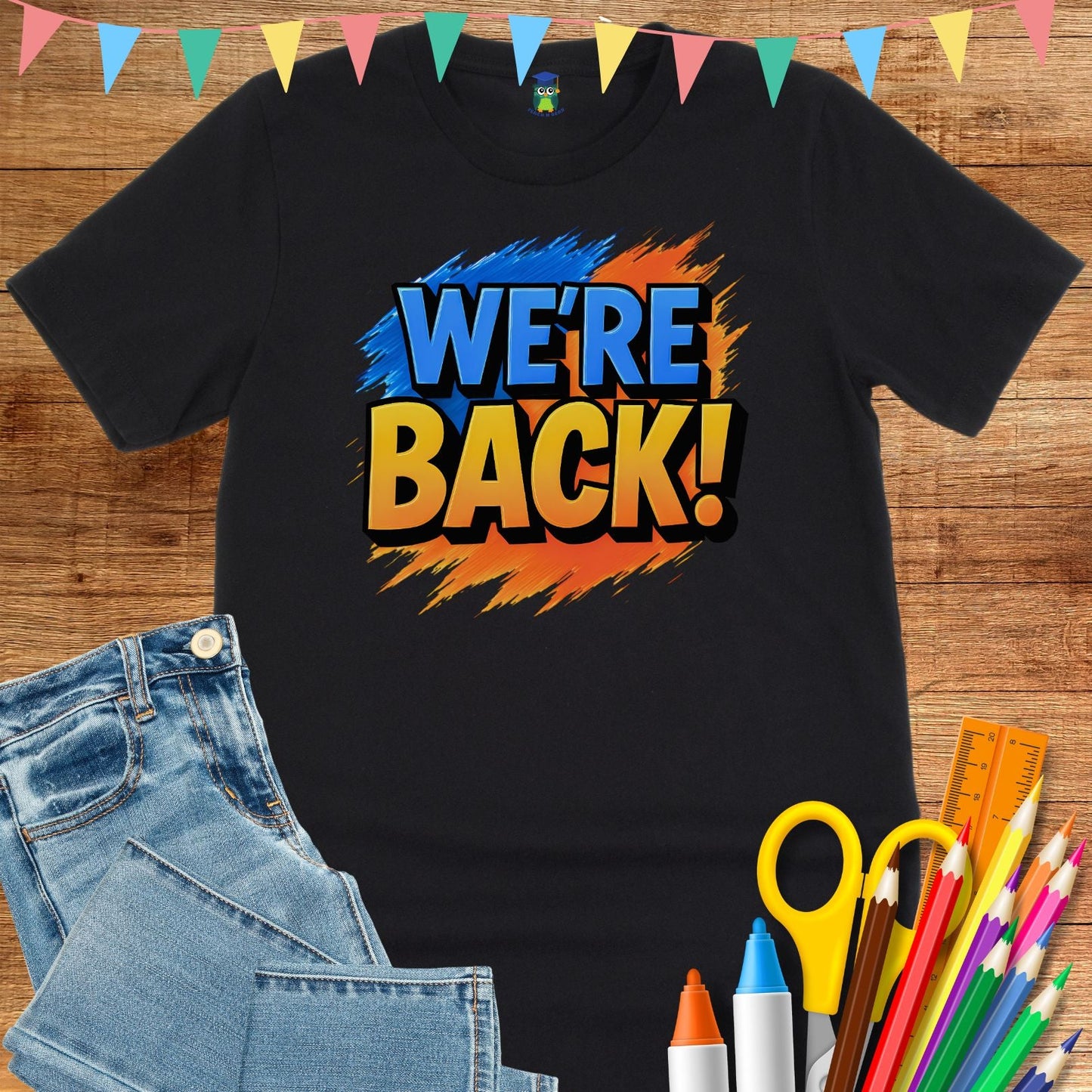 We're Back Teacher T-Shirt - teachngear