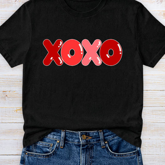 XOXO Valentines Teacher T-Shirt - teachngear