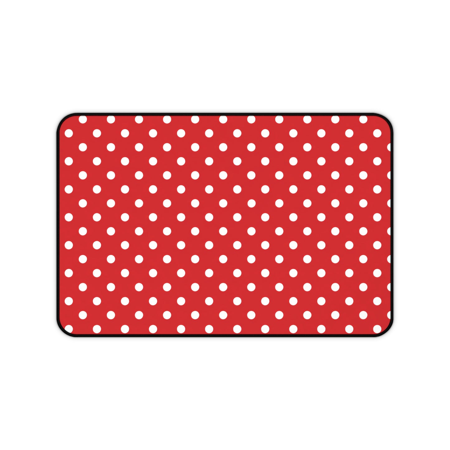 Red Polka Dot Teacher Desk Mat